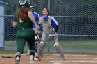 Softball vs Babson  Wheaton College Softball vs Babson College. - Photo by Keith Nordstrom : Wheaton, Softball, Babson, NEWMAC